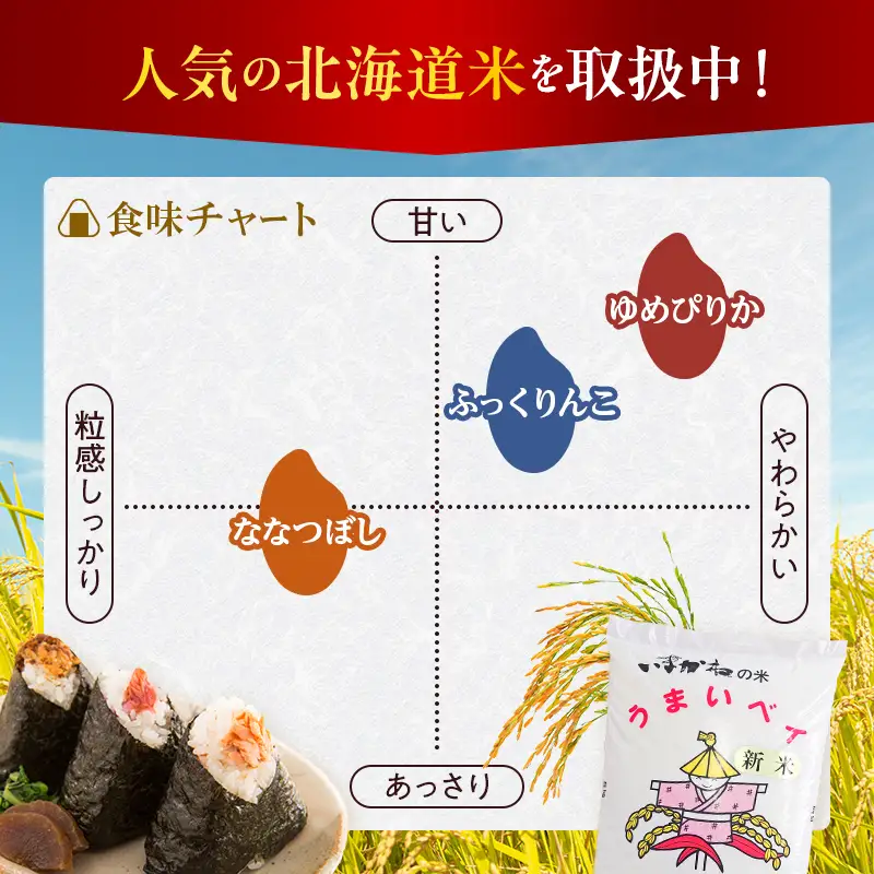 【順次発送】令和8年産 ふっくりんこ10kg 北海道産 北海道今金町産 米 白米 米俵 F21X-608