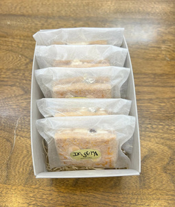 土井精菓 レーズンサンド 5個 スイーツ デザート 菓子 おかし レーズン レーズンサンド パイ 甘い 塩竈市 宮城県 送料無料 ds00004
