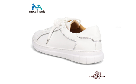 マドラス 婦人靴 特許meta insole搭載madrasリカバリーシューズ  [MADRAS MAL9112MT] (カラー：ホワイト、サイズ：22.5cm)_0049-033-T06-2-1