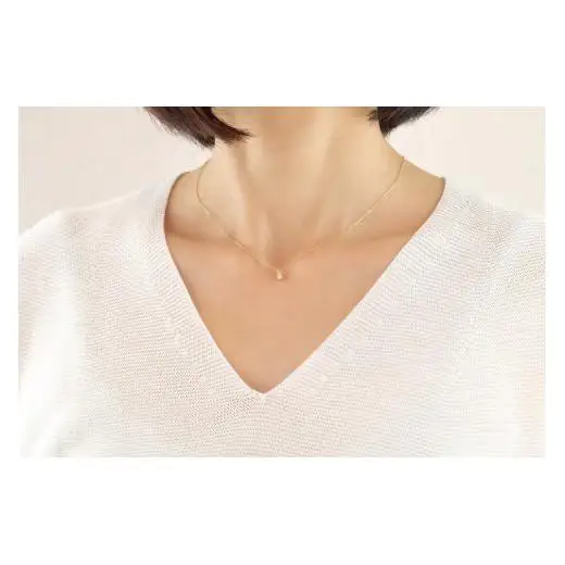 シンプルネックレス　Ｋ18（ダイヤ）