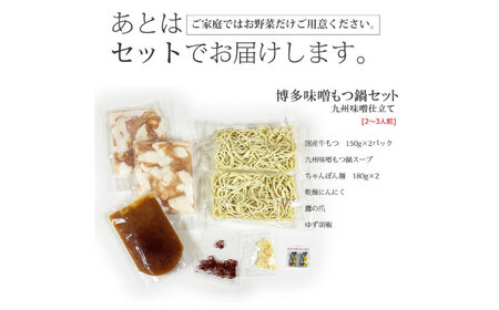 もつ鍋 【全12回定期便】 2‐3人前 [ABDF138] もつ鍋