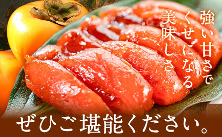 佐那河内村産 こだわりの刀根柿 500g 