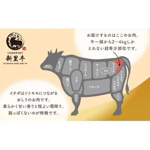 石垣島産 黒毛和牛 新里牛 極上赤身ローストビーフ用ブロック　1kg 　 SZ-37