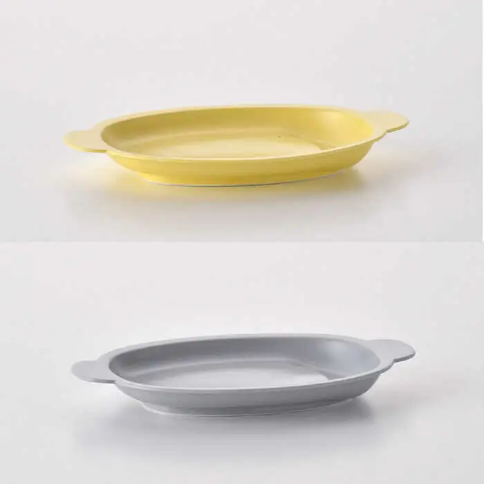【波佐見焼】餃子皿 4枚セット 4カラー プレート【一龍陶苑】[CC85]