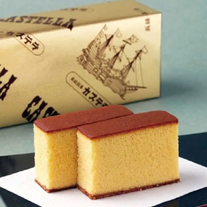 長崎カステラ 1号(580g、10切)×2本 / かすてら カステラ お菓子 おやつ スイーツ / 諫早市 / 株式会社異人堂 [AHBF006]