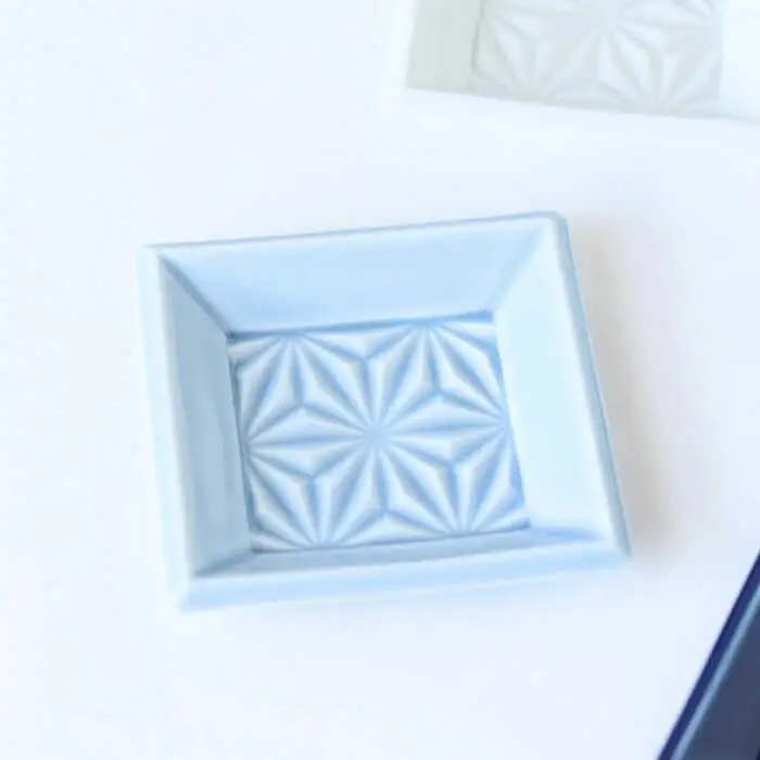 【波佐見焼】角麻 小角皿 4枚セット 食器 皿【翔芳窯】[FE322]