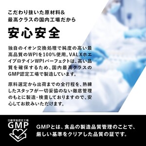 プロテイン VALX ホエイ WPIパーフェクト 国産 プロテイン【1kg】 ストロベリー風味