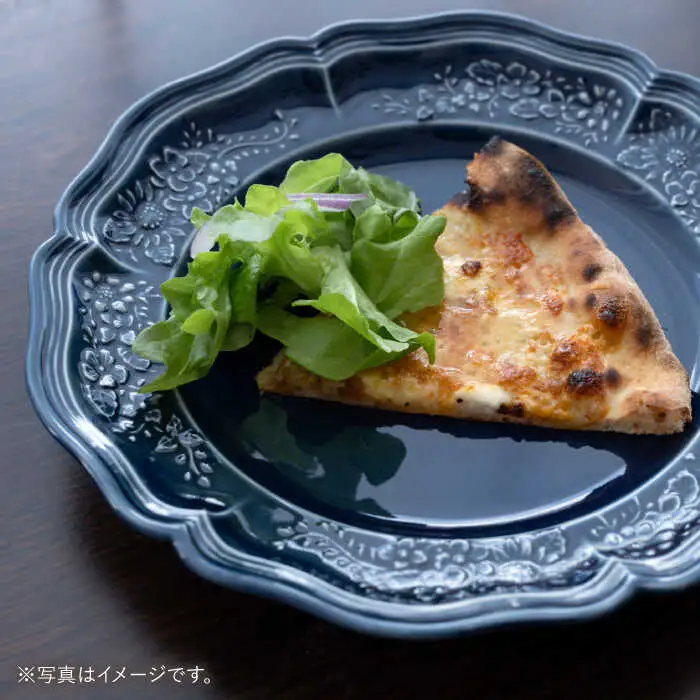 【波佐見焼】ombre de fleur ブーケプレート アズール 2枚セット 食器 皿【翔芳窯】[FE351]