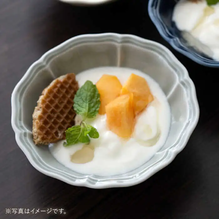 【波佐見焼】ombre de fleur ボウルS ロイヤルグレー 3個セット 食器 皿【翔芳窯】[FE385]