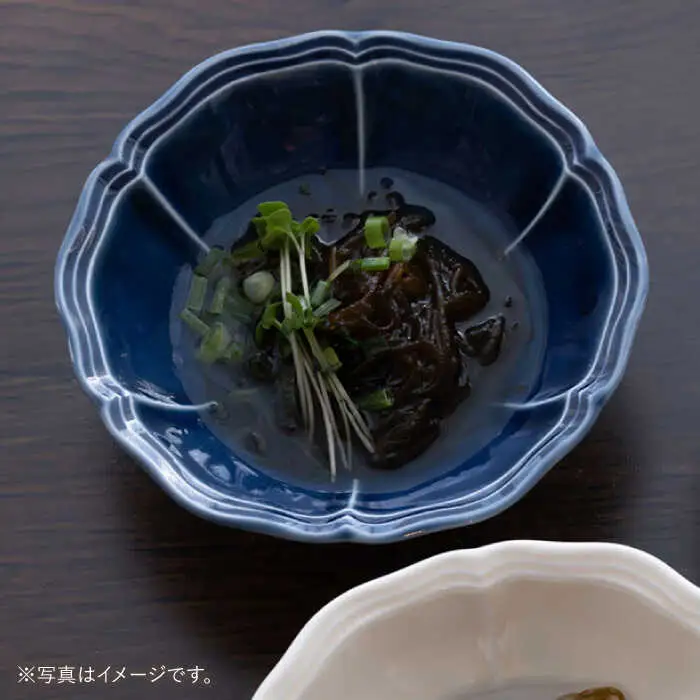 【波佐見焼】ombre de fleur ボウルS アズール 3個セット 食器 皿【翔芳窯】[FE386]