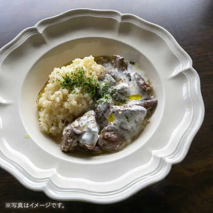 【波佐見焼】ombre de fleur ボウルL ミルキーホワイト 2枚セット 食器 皿【翔芳窯】[FE400]