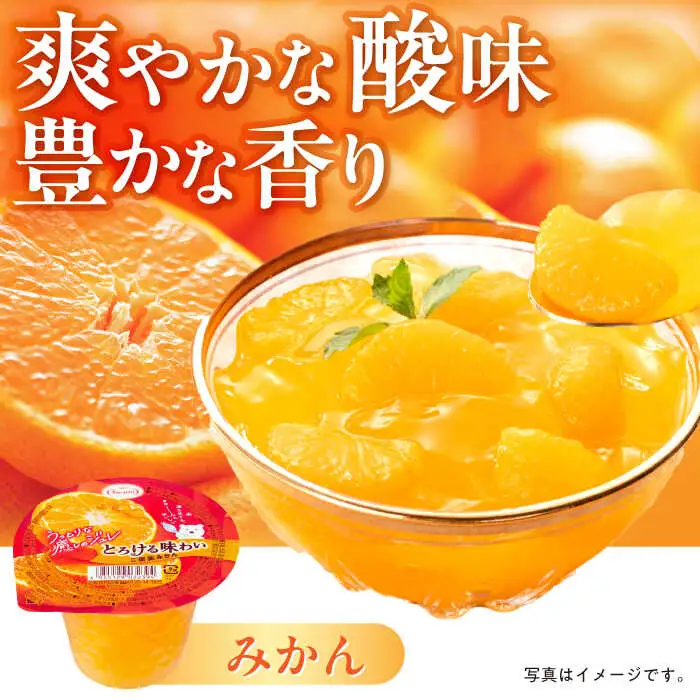 　【贈答用】 たらみ とろける味わい 詰め合わせ 12個セット( みかん 白桃 ぶどう ミックス ) / ゼリー ぜりー フルーツゼリー 果実ゼリー 果物 フルーツ くだもの ミカン ブドウ 桃 食べ比べ / 諫早市 / 株式会社たらみ [AHBR033] 