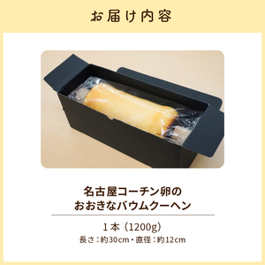 名古屋コーチン卵のおおきなバウムクーヘン [020N08]