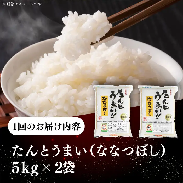 令和7年産 令和8年産 【全3回定期便】ななつぼし [たんとう米] 10kg 米 定期便 3カ月 連続 毎月 お米 白米 ご飯 ななつぼし 北海道 [AXAB069]