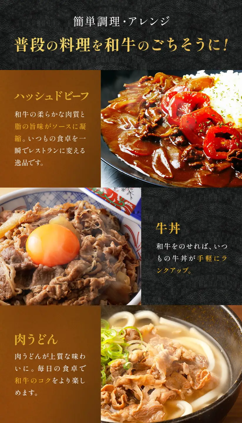 鹿児島県産黒毛和牛切落し250ｇ×3パック LRプラスK 《90日以内に出荷予定(土日祝除く) 》 鹿児島県産 A5 黒毛和牛 和牛 切落し 250ｇ×3パック 計750g