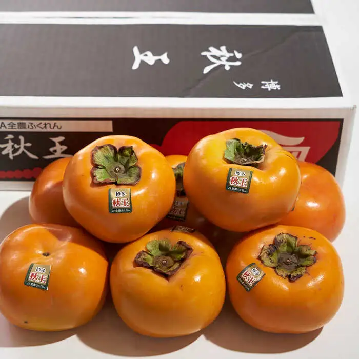 福岡産ブランド 柿 秋王 約3kg（8-12玉） 桂川町/南国フルーツ株式会社 [ADBW021] 柿 お取り寄せ フルーツ ほぼ種なし