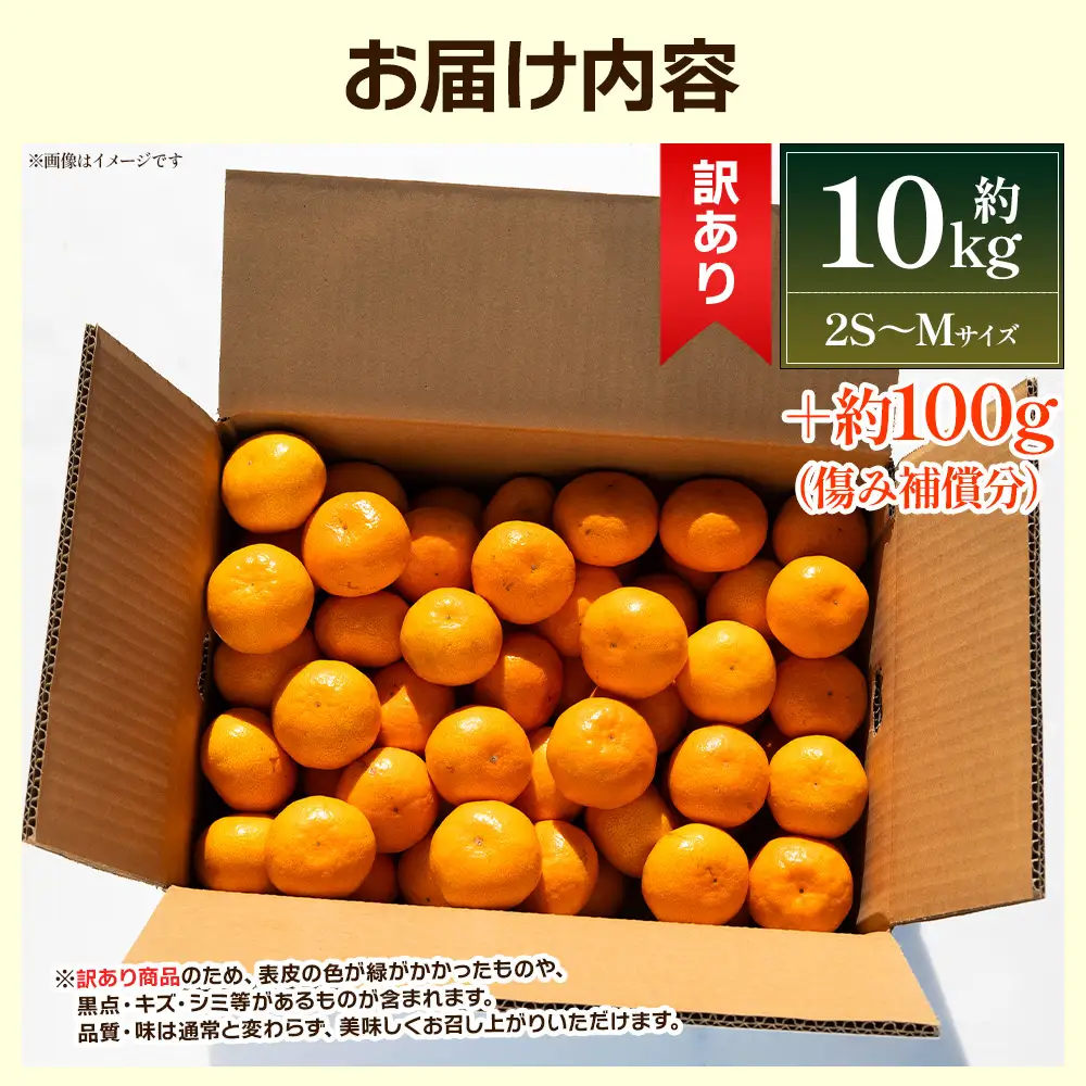 訳あり 小玉みかん 10kg みかん mn-0013 