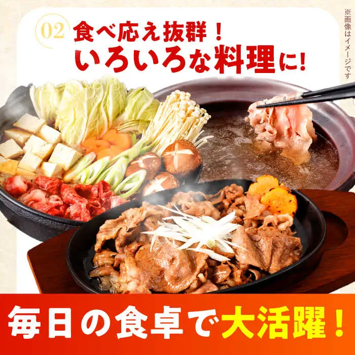 【すき焼きやしゃぶしゃぶに】長崎和牛 切り落とし 計900g（300g×3P) / しゃぶしゃぶ　和牛　国産　切落し / 諫早市 / 日本ハムマーケティング株式会社 [AHAL013]