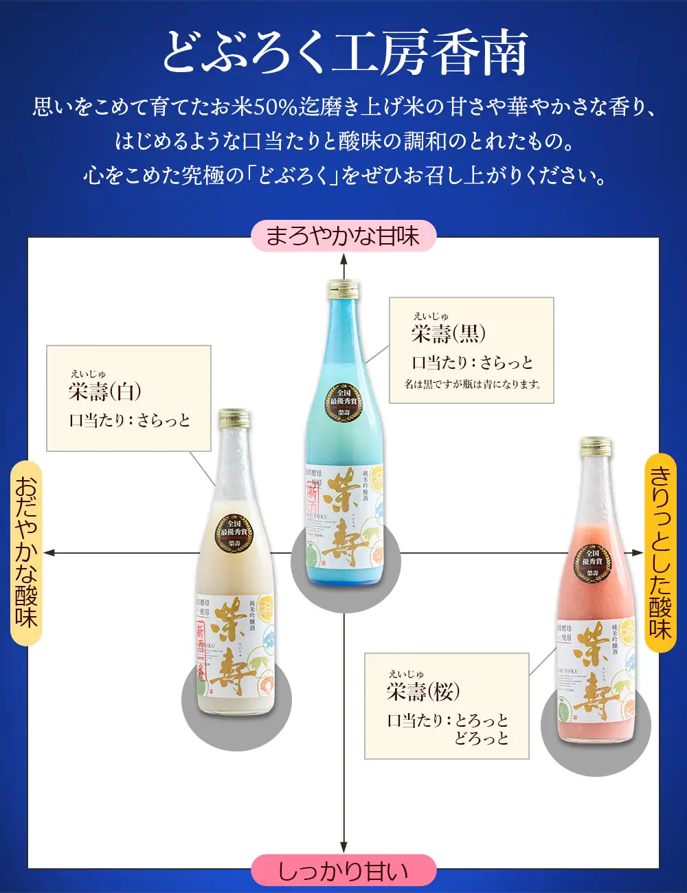 どぶろく工房香南 プレミアムどぶろく 栄壽(白)720ml1本 db-0028