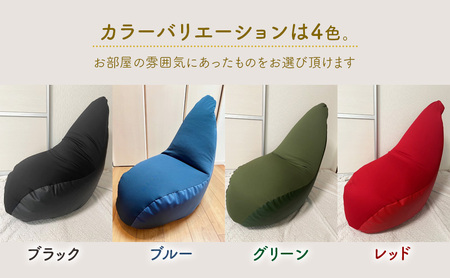 ビーズクッション イスくっしょんL  全4色 クッション くっしょん Lサイズ インテリア 椅子 イス 癒し ※沖縄・離島への配送不可
