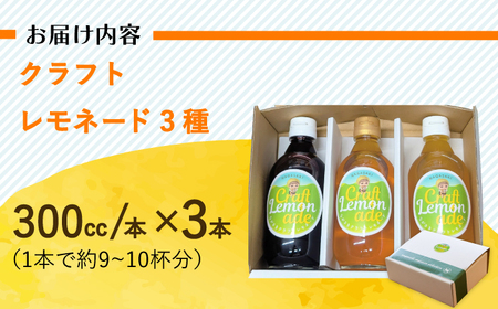 ながさきクラフトレモネード 3種 飲み比べ （大瓶サイズ） 長与町/ながさきミュージアム[EBU011]  ジュース じゅーす 国産ジュース レモンジュース フルーツジュース れもねーど レモネードベース レモネードシロップ シロップ レモン れもん 柑橘 自家製 原液