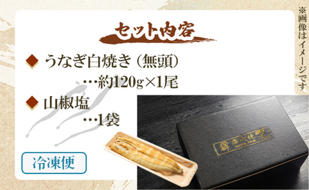 【3回定期便】 国産 うなぎ 白焼き 120g 1尾(無頭) 【 うなぎ 白焼き 国産 うなぎ 白焼き 定期便 うなぎ 白焼き 厳選 うなぎ 白焼き 】 Wun-0080