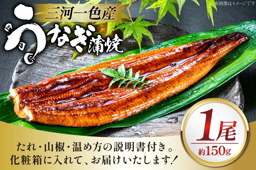 うなぎ 炭火 手焼き うなぎ蒲焼 1尾 約150g以上