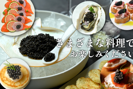 【定期便・全12回】【国際線ファーストクラス採用】宮崎キャビア1983  30g×12回（国産 キャビア 魚卵 宮崎県 宮崎 小林市 定期便）