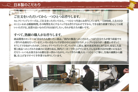 ザ・ベッド 延長用 ベンチ セミシングル 80サイズ 生成 80×50cm 脚付きマットレス 脚7cm ベッド 延長【 栃木県 足利市 】 F7Z-1267