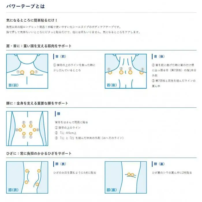 【ファイテン】パワーテープ（1000マーク）