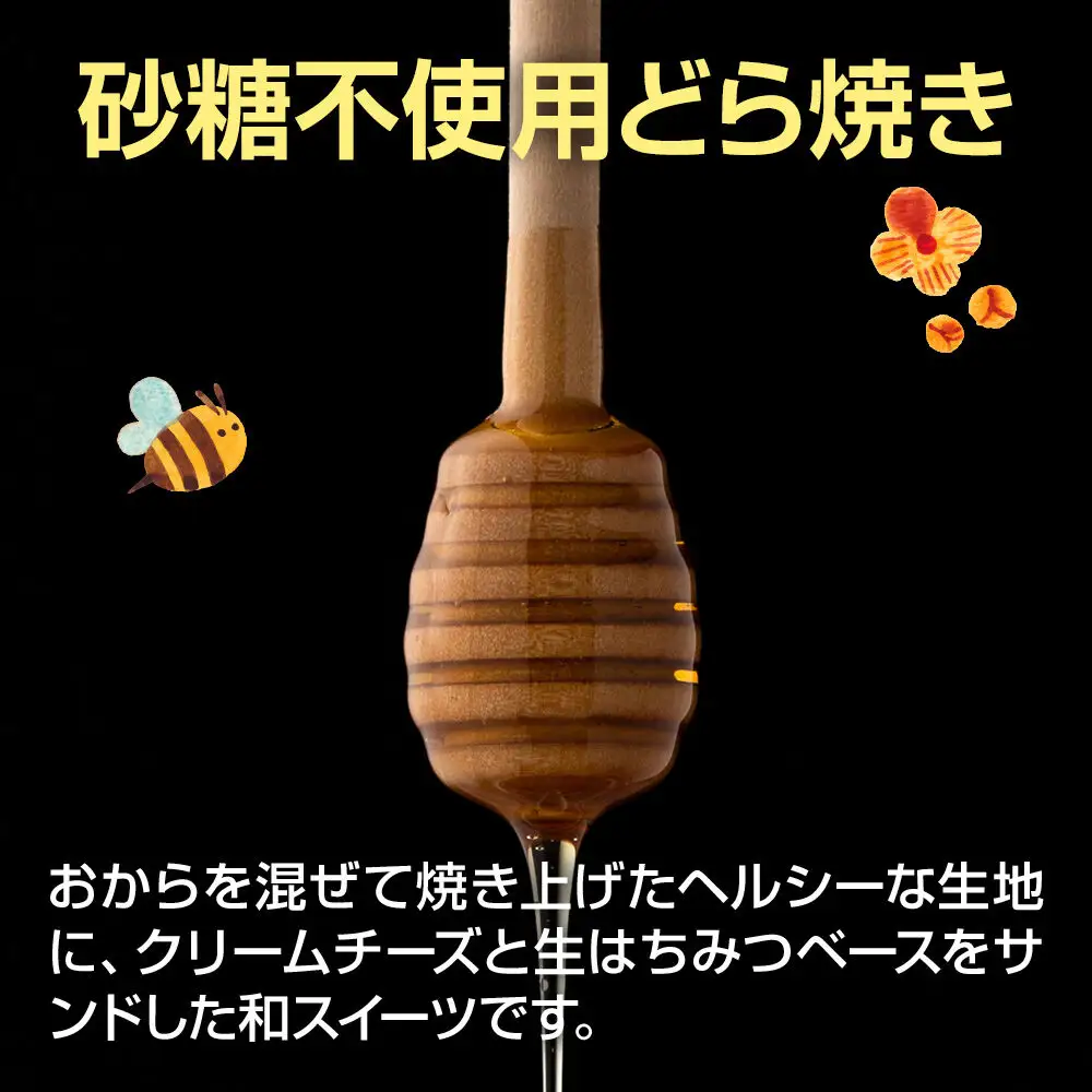 ハニどら （砂糖不使用はちみつどら焼き） 10個セット