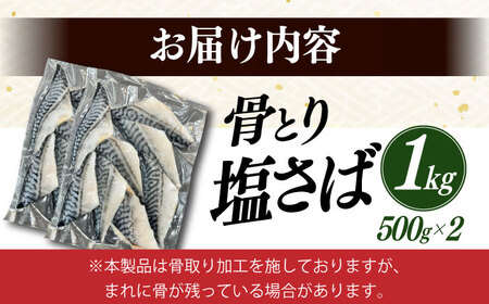 骨取りサバ 1kg 500g×2袋[ACAN085]