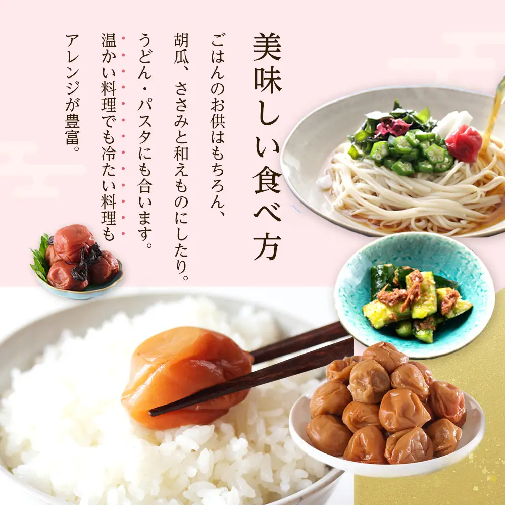 訳あり 梅干し 大粒 大玉 つぶれ梅 しそ梅 約1kg (500g×2) 塩分10%