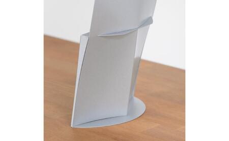 andFREL IFVフラワーベース 幅16cm x 奥行5cm x 高さ36cm 全6色 インテリア 花瓶 スノーホワイト ※離島への配送不可