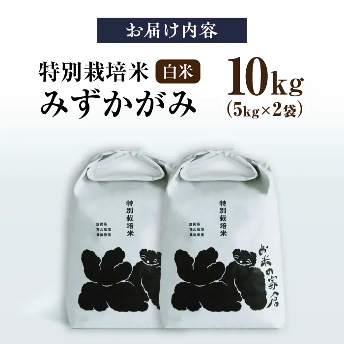 米 10キロ みずかがみ 白米[AQCP056] 特別栽培米 10kg