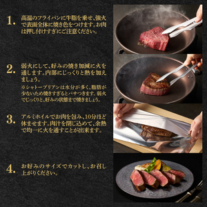 佐賀牛シャトーブリアン＆フィレ 約2.4kg ／ シャトーブリアン【E030】