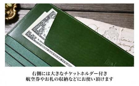 本革トラベラーズノートレギュラーサイズ対応パスポートケース ノワール[AQAY197] 手帳ケース