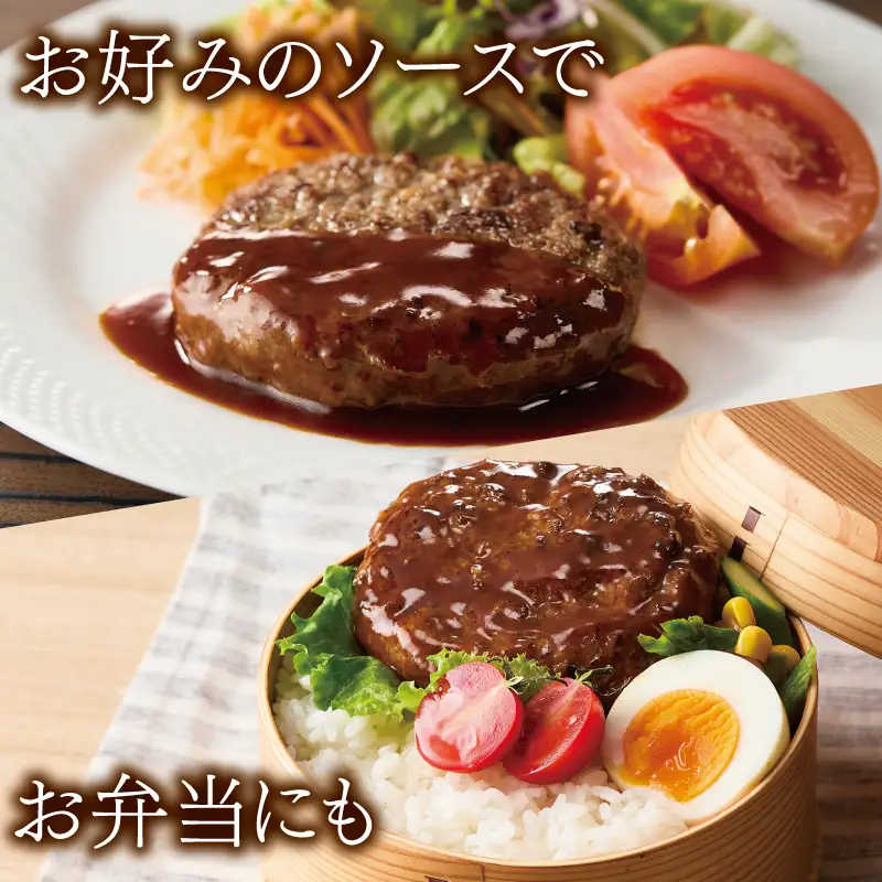 桜文 馬肉ハンバーグ 総量1.2kg（120g×10個） 個包装