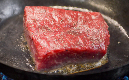 【3回定期便】 赤崎牛 【赤身レンガステーキ】（約600g×3回 合計約1.8kg）【冷蔵】 レンガ ステーキ 肉 ステーキ肉 赤身 定期便 冷蔵