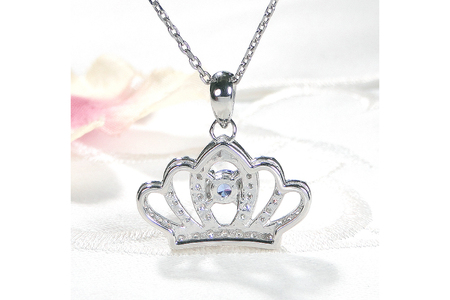 ネックレス プラチナ PT900 ダイヤモンド 約0.43ct タンザナイト 【f258-pt-ta】
