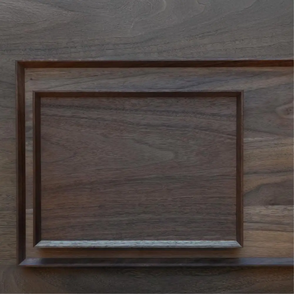 【FILE FURNITURE WORKS】木製トレー(W30×D22.5)/ウォールナット/S｜京都 家具 人気ブランド 国産家具