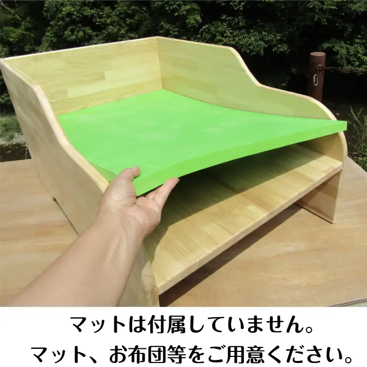 手作り木製 オムツ交換台