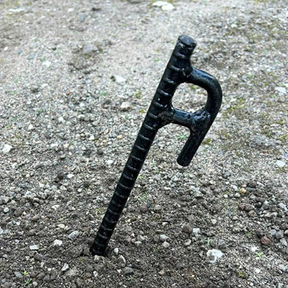 鍛造ペグ 30cm 6本セット / キャンプ キャンプ用品 ペグ キャンプ場 アウトドア用品 / 南島原市 / 重光刃物鍛造工場[SEJ019]
