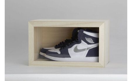 木製シューズボックス スニーカーケース 桐材 Shoewindow 名張市