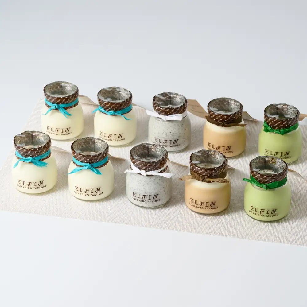 プリン4種セット100g×10個 　元山牧場直営店『ELFIN』