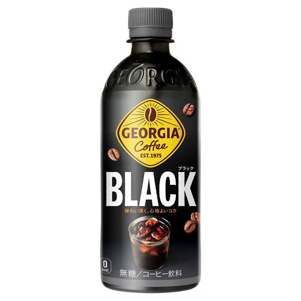 【6か月連続お届け】ジョージア ブラック　500ml PET×24本　【04301-0609】
