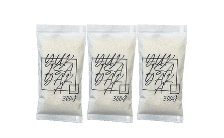 米 白米 精米 900g (300g×3袋) 北海道米