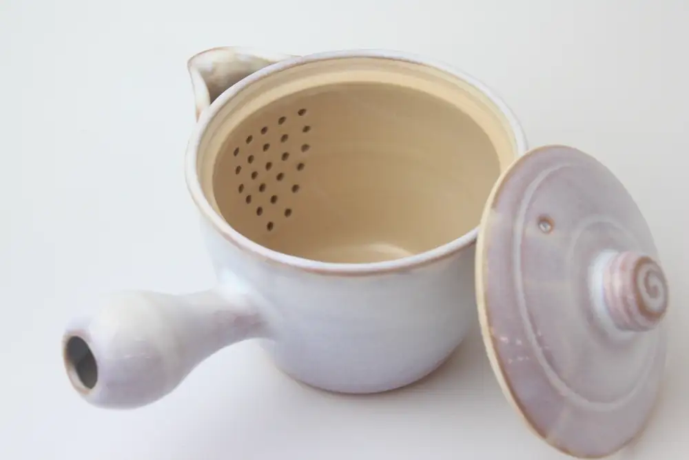 萩焼 萩むらさき朝顔茶器揃