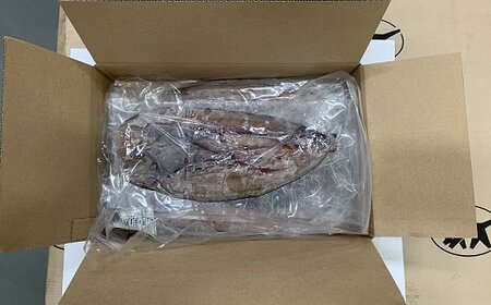 漁協直送！開き真ホッケ一夜干し(特大)400g前後×3枚 [02-526]