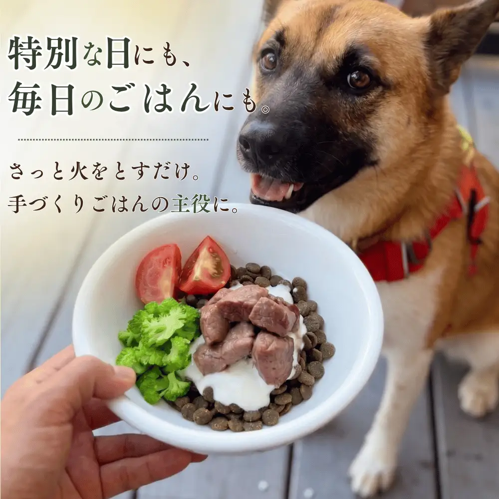 【6回定期便】 森のジビエ for PET 鹿肉 2kg ペットフード 犬 猫 A-JK-C02A
